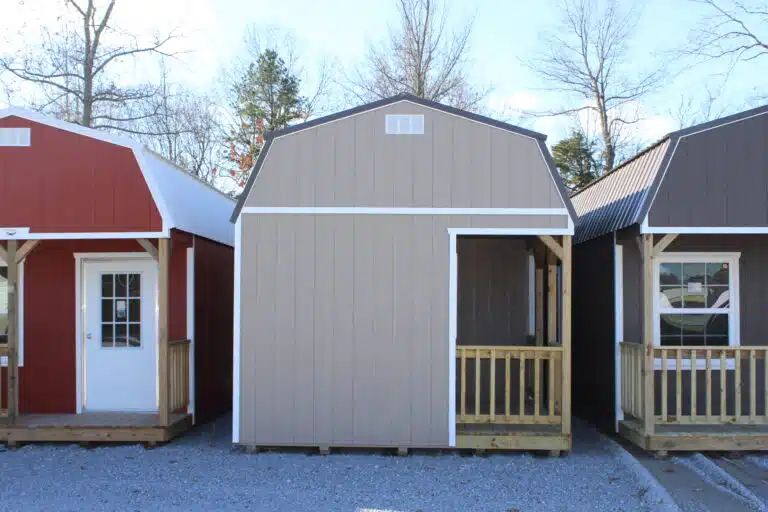 12x32 Side Lofted Barn Cabin