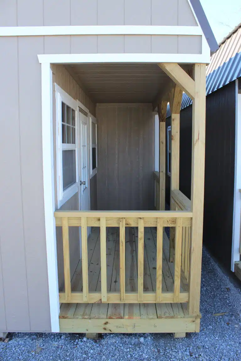 12x32 Side Lofted Barn Cabin
