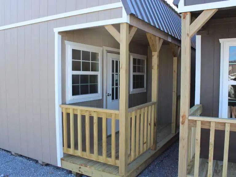 12x32 Side Lofted Barn Cabin