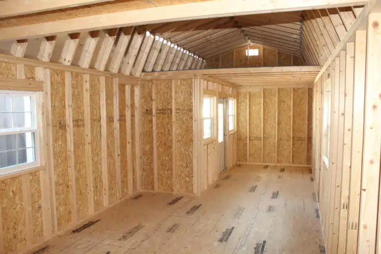 12x32 Side Lofted Barn Cabin