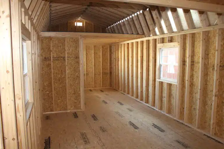 12x32 Side Lofted Barn Cabin