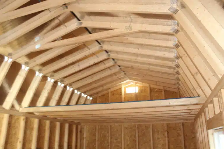 12x32 Side Lofted Barn Cabin
