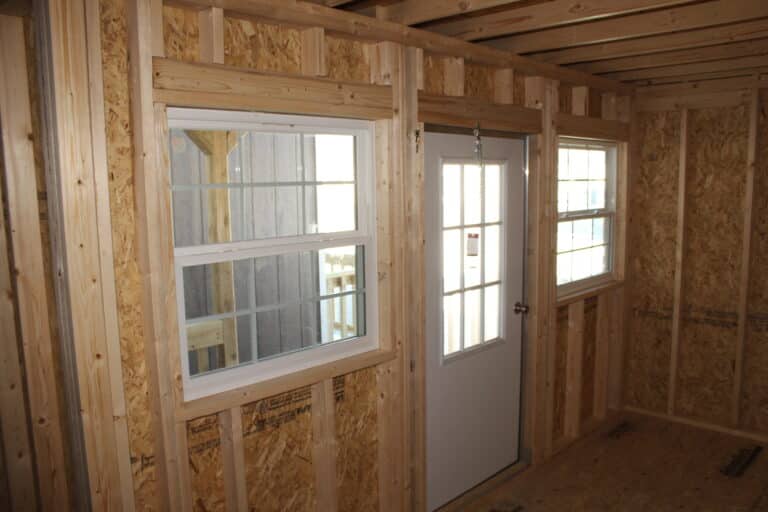 12x32 Side Lofted Barn Cabin