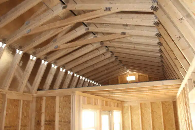 12x32 Side Lofted Barn Cabin