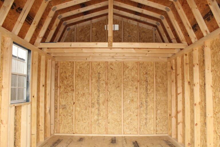 10x12 High Barn