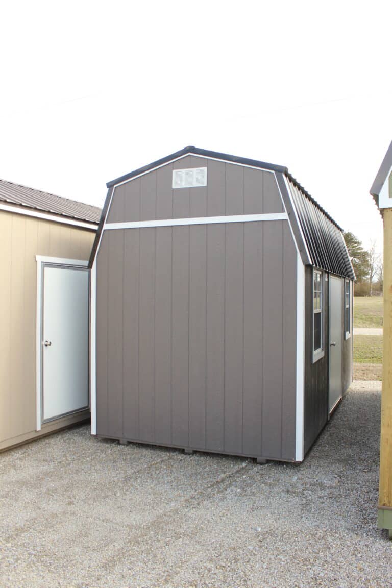 8x16 Side Lofted Barn - Mountain Home