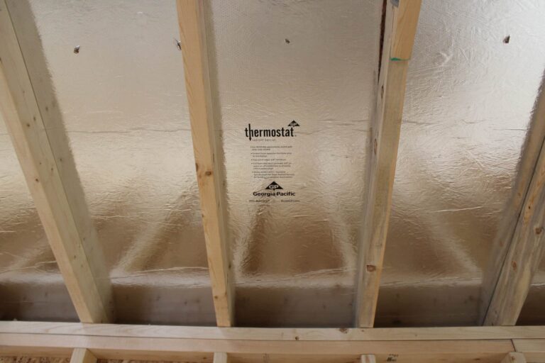radiant barrier for interior of shed