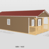 14x32 Custom Cabin Design