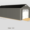 14x32 Custom Garage Design