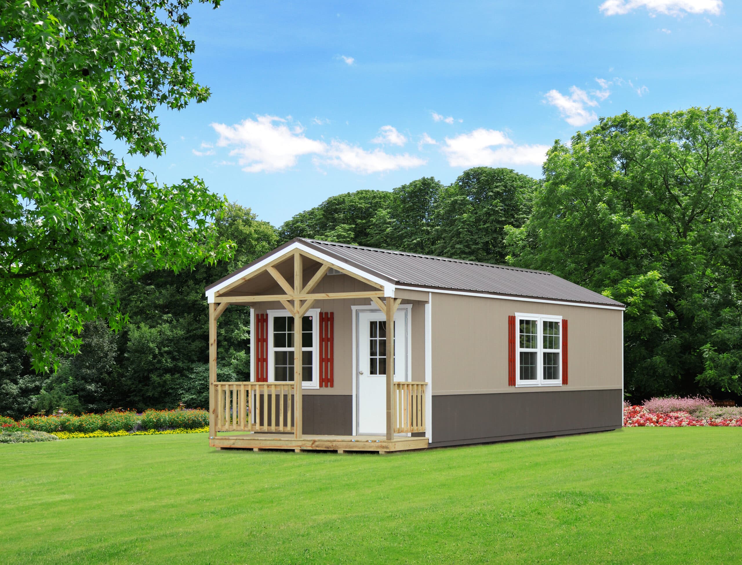 Cabin with porch