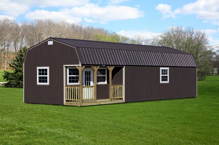 barn roof style lofted barn cabin