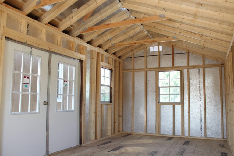 garden shed interior