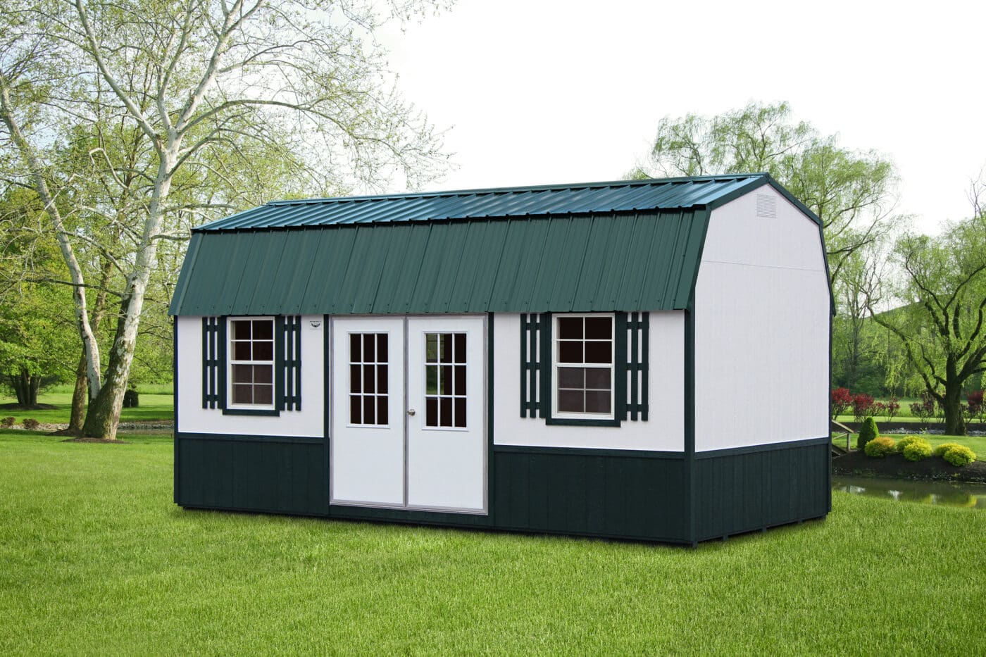 lofted barn shed portable buildings in arkansas