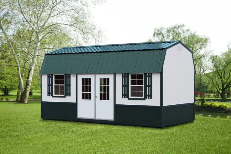 lofted barn shed portable buildings in arkansas