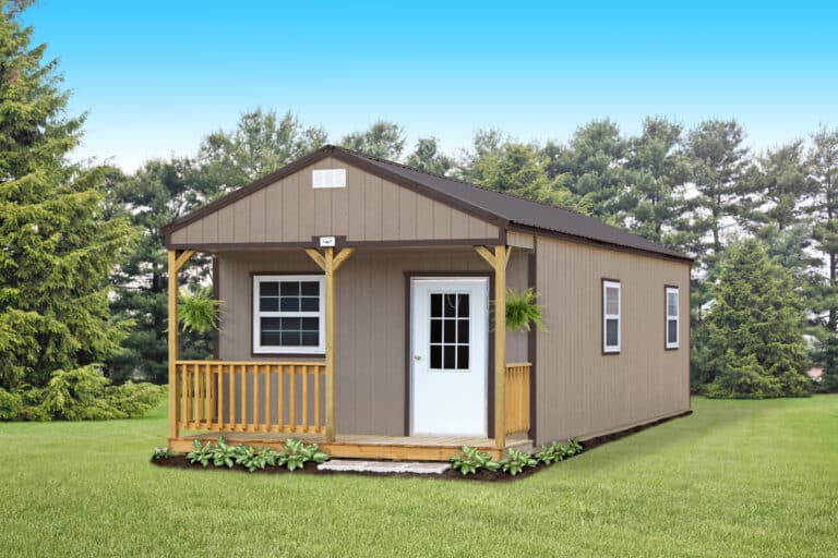 outdoor utility cabin