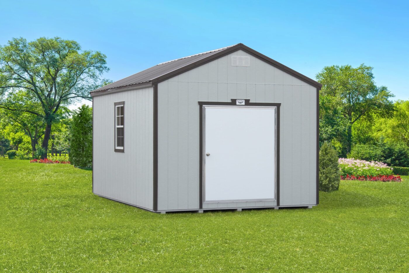 a grey workshop shed for sale in dota AR