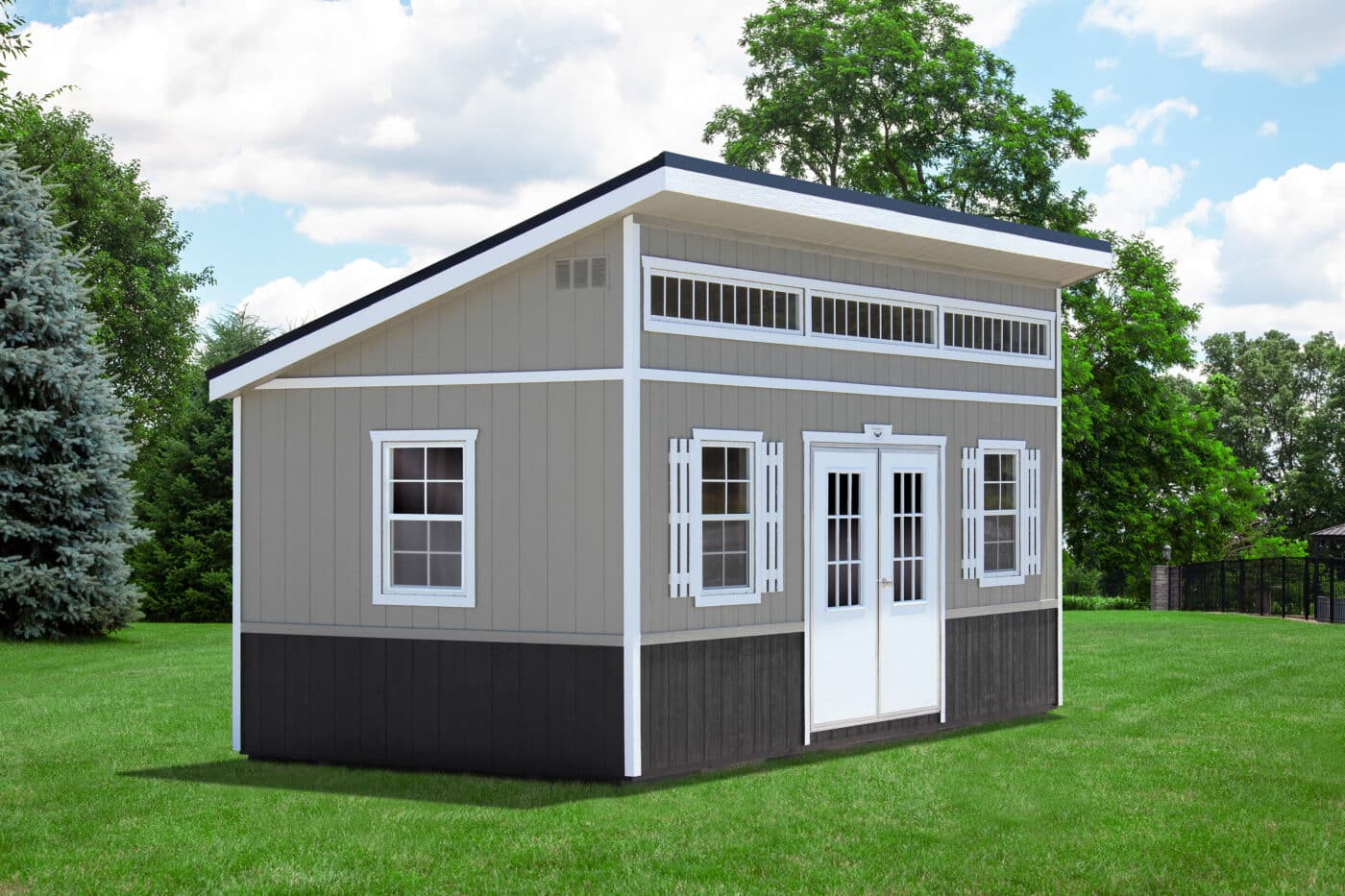 stunning studio shed in mountain view ar