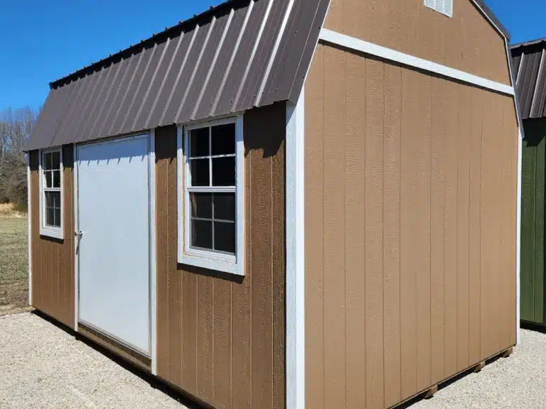10x16 Side Lofted Barn - Mountain Home